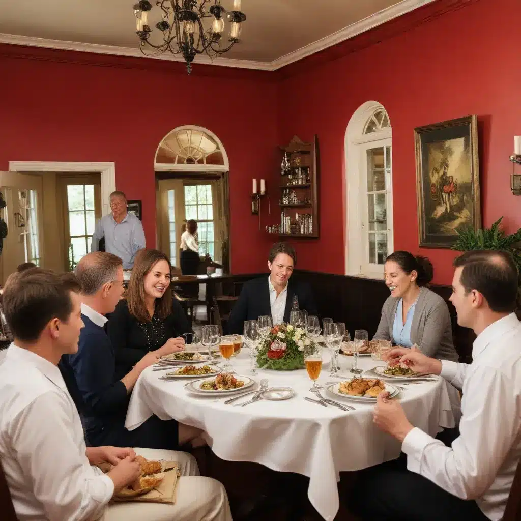 Culinary Delights: Guests Savor the Red House’s Dining