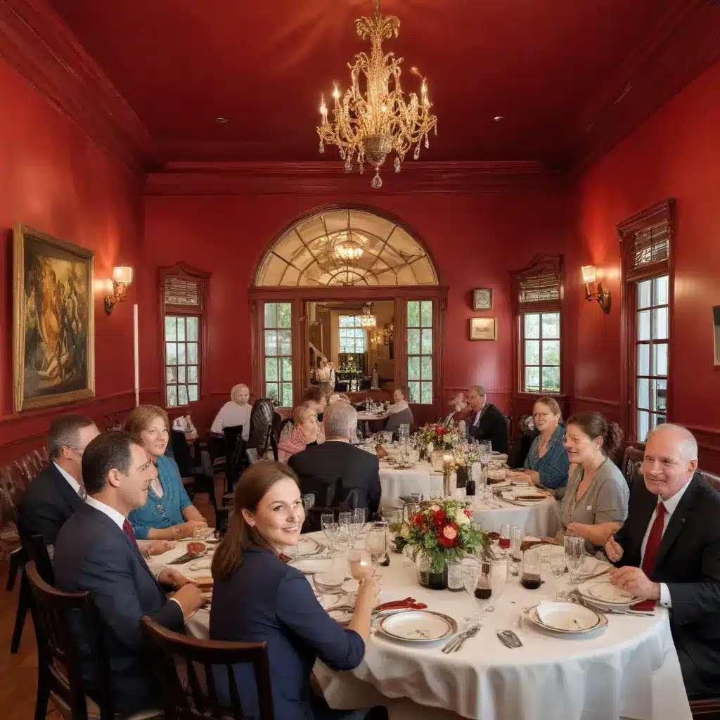 Culinary Indulgence: Guests Savor the Red House’s Dining