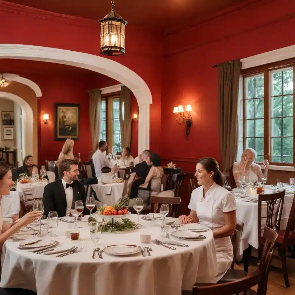 Culinary Indulgence: Guests Savor the Red House’s Dining Experiences