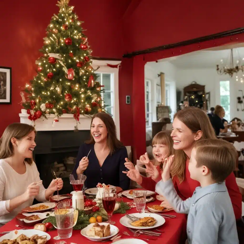 Family Festivities: The Red House Entertains All with Joy