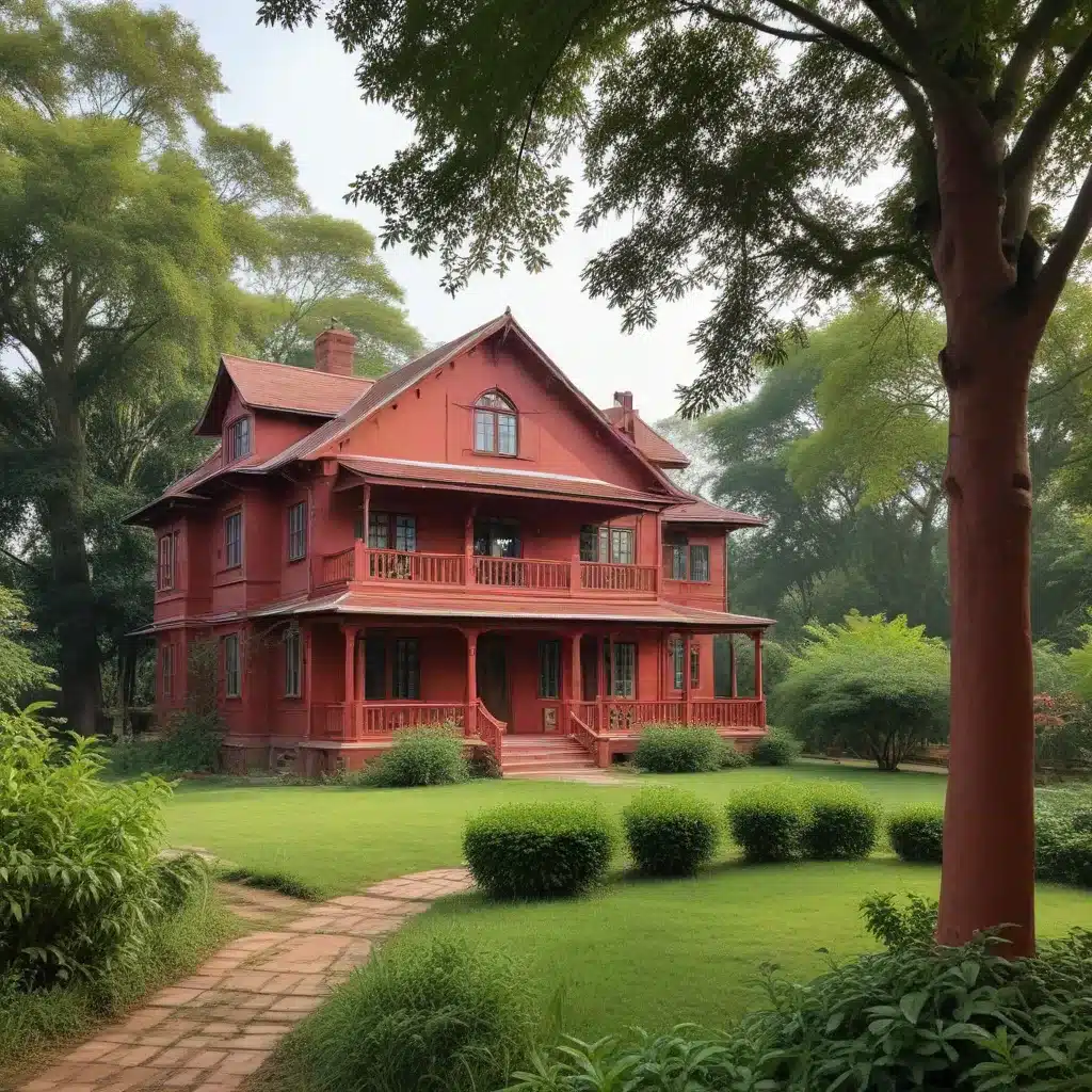 Serene Solace: Peaceful Escape at the Red House