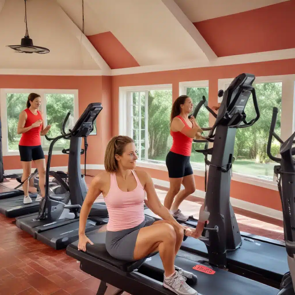 Wellness Retreat: Guests Unwind at the Red House’s Fitness Center